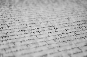 Manuscript Writing Paper Old CC0 by Pixabay/Erdenebayar